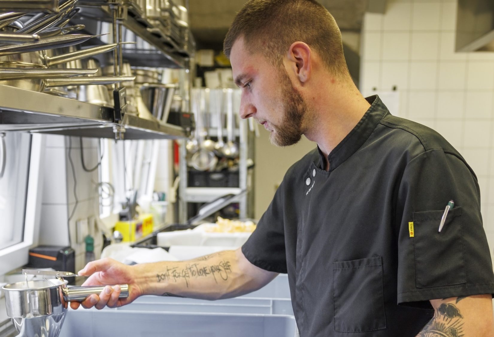 Küchenchef Jan Grottker